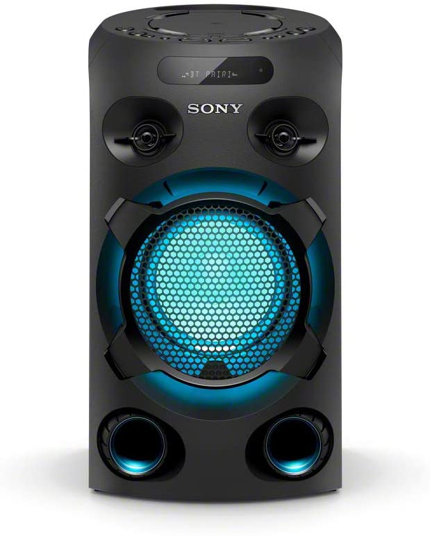 Hi-Fi - Sony MHC-V71D High Power Party Audio Musiksystem schwarz [Deckel beschädigt]