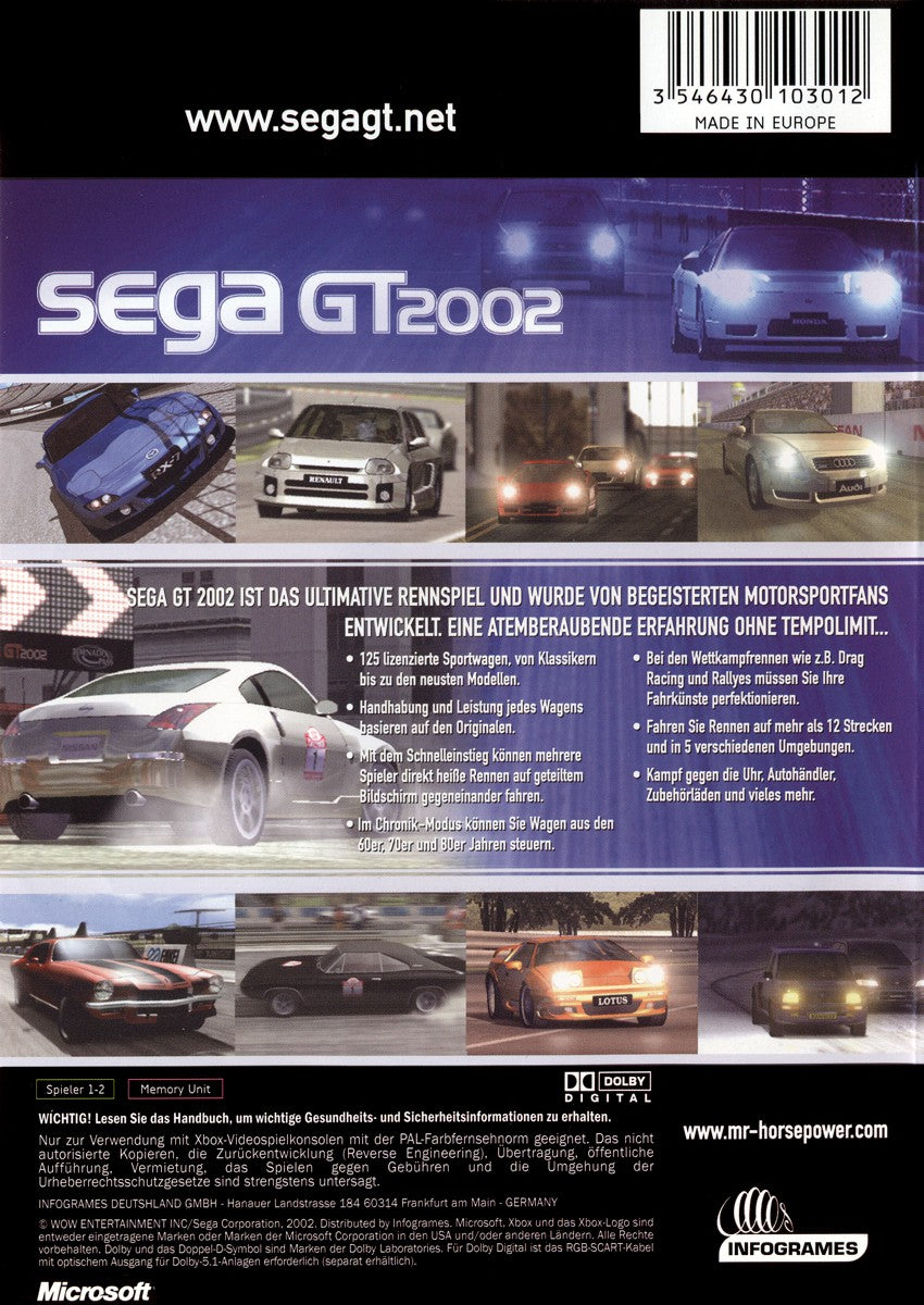 Sega GT 2002