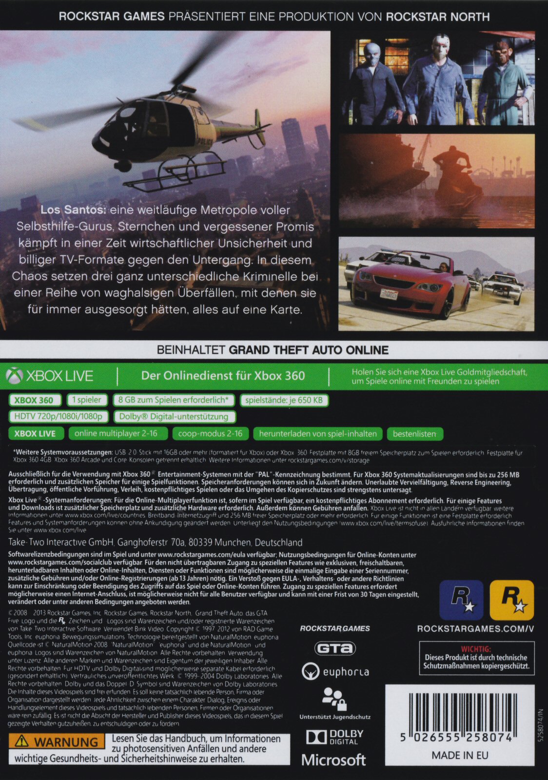 Grand Theft Auto V / GTA 5 (GB)