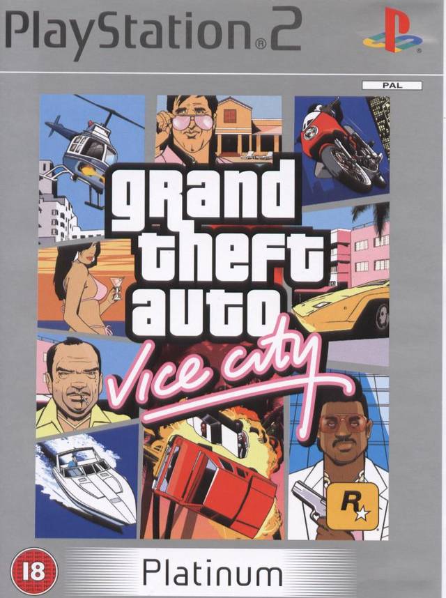 Grand Theft Auto / GTA: Vice City (GB) — Platinum