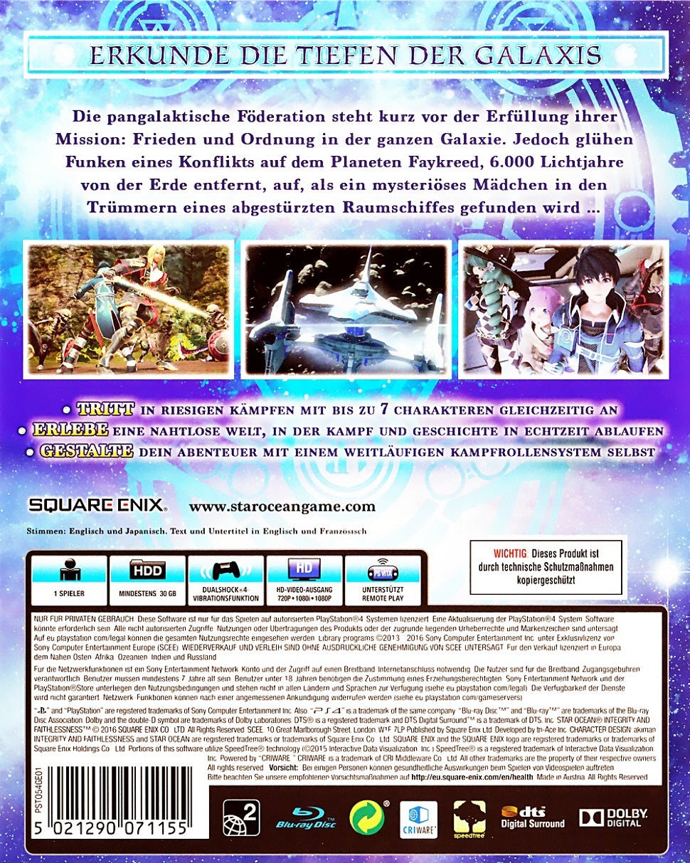 Star Ocean: Integrity & Faithlessness (AT)