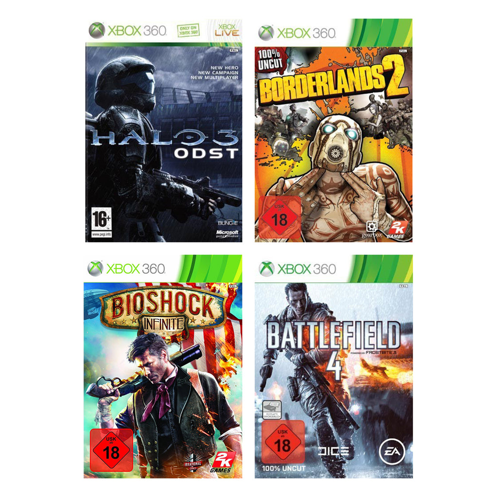 SONDERPOSTEN: Halo 3: ODST + Borderlands 2 + BioShock: Infinite + Battlefield 4
