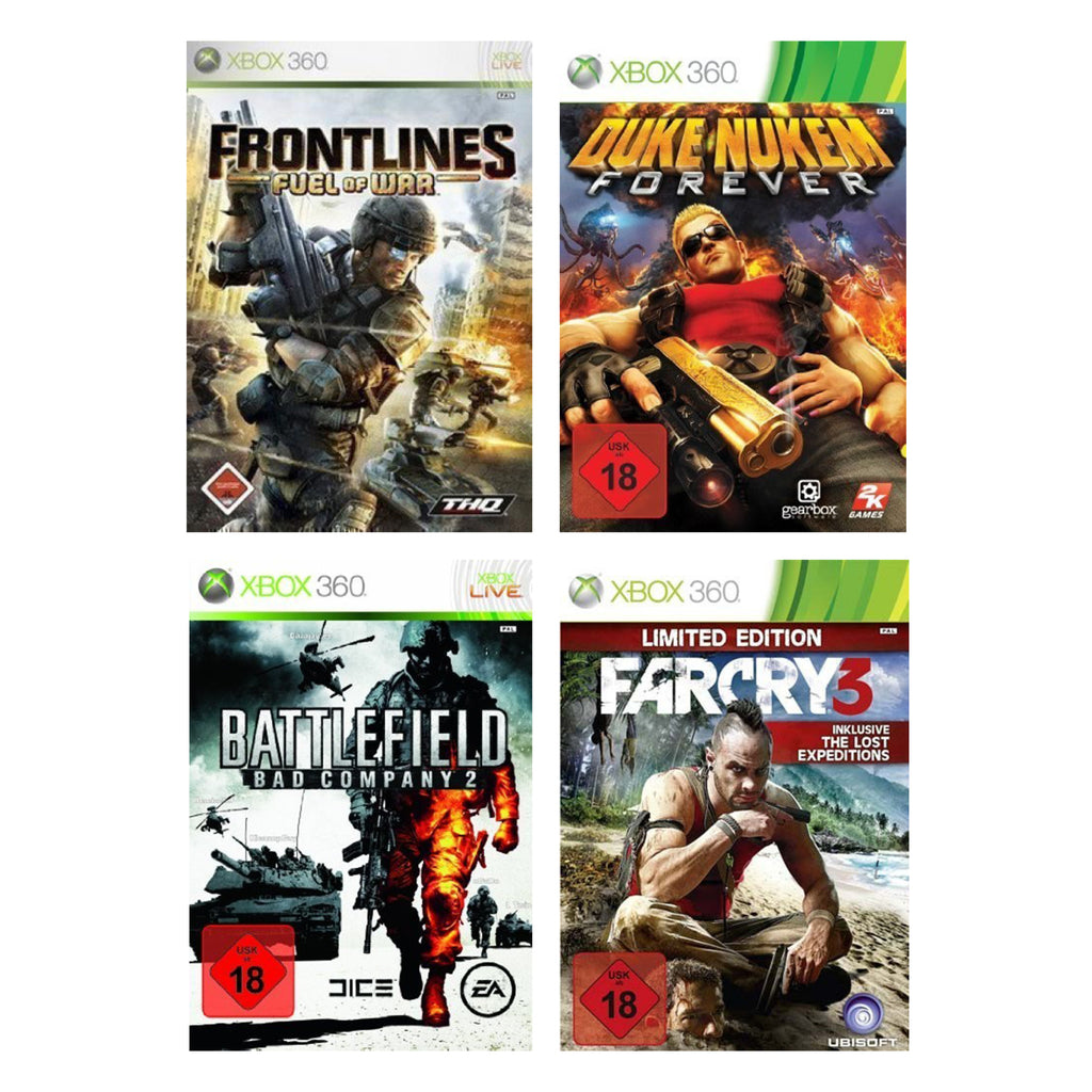 Frontlines: Fuel of War + Duke Nukem Forever + Battlefield: Bad Company 2 + Far Cry 3 (DE)
