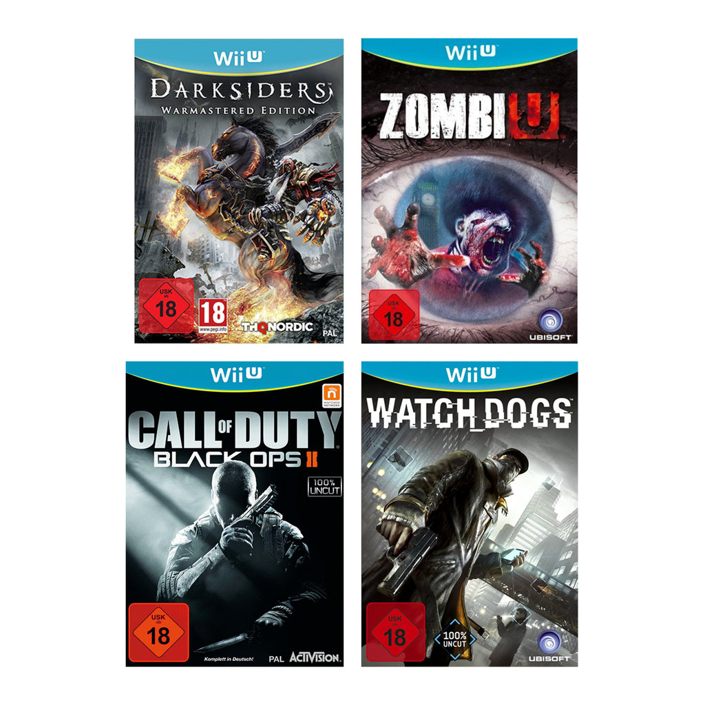 SONDERPOSTEN: Darksiders + Zombi U + Call of Duty: Black Ops II + Watch Dogs