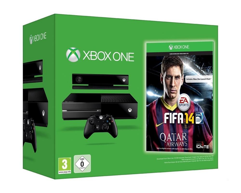 Konsole 500GB + FIFA 14