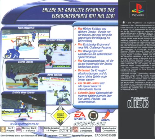 NHL 2001