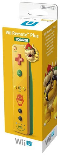 Original Remote Motion Plus Controller Bowser Edition RVL-036