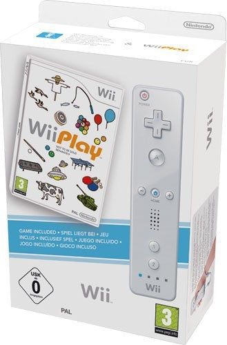 Wii Play + Original Remote (DE) — Big Box