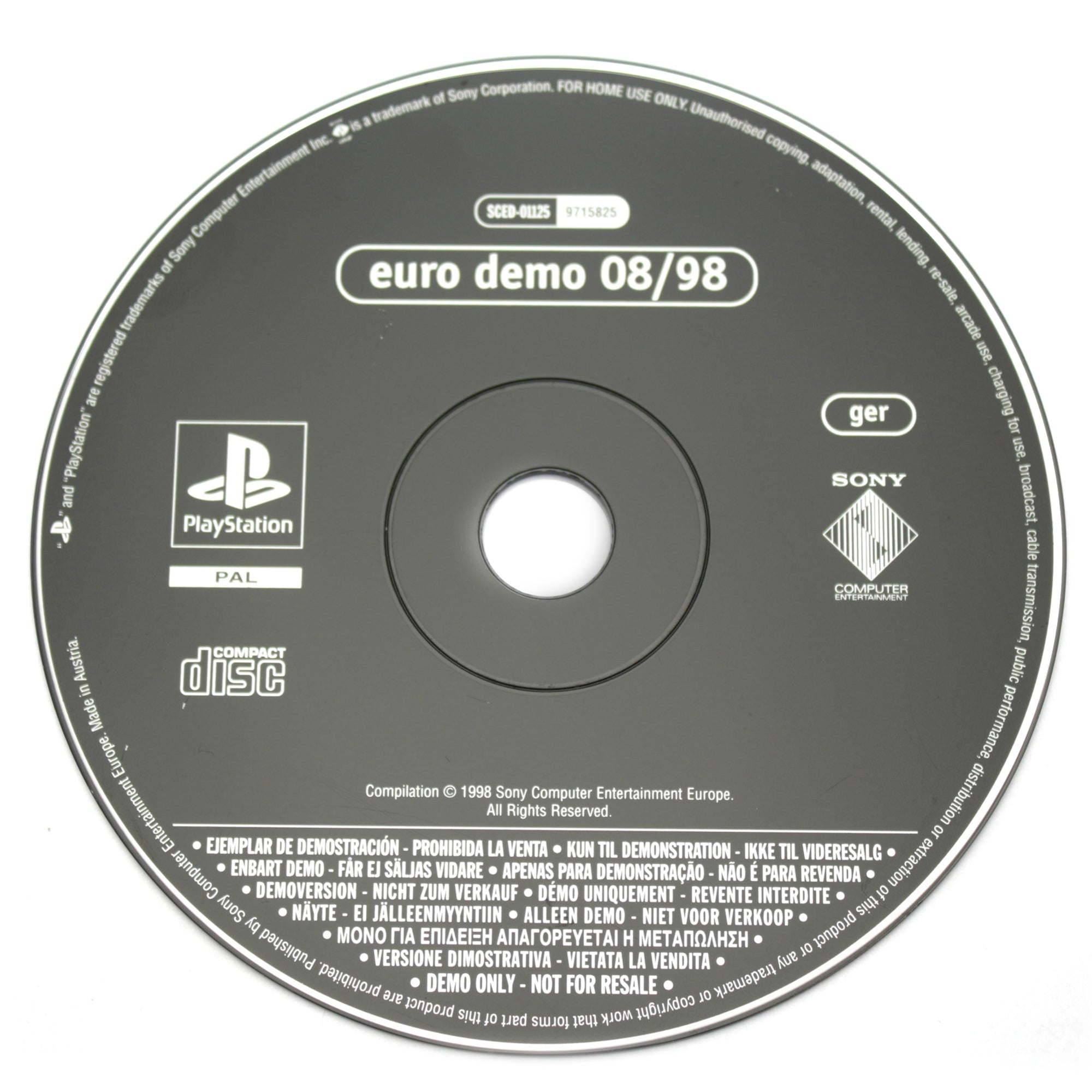 Euro Demo 08/98