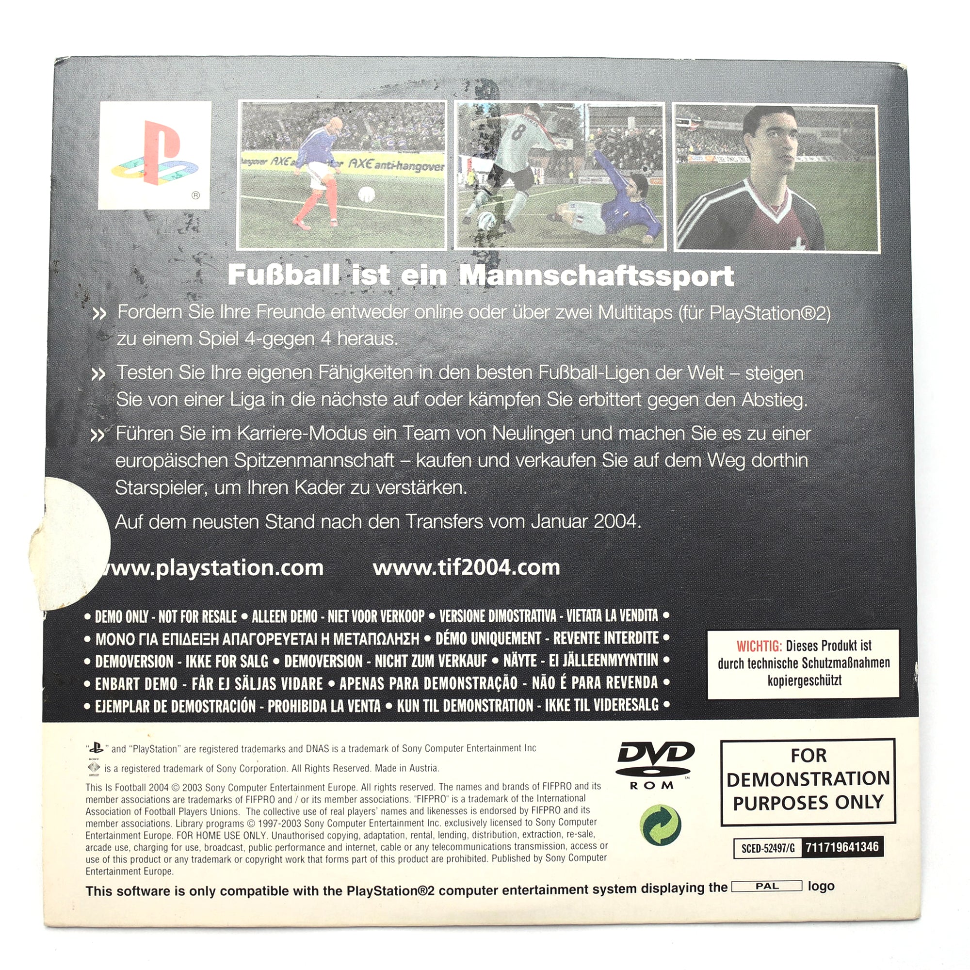 This is Football 2004 DEMO
