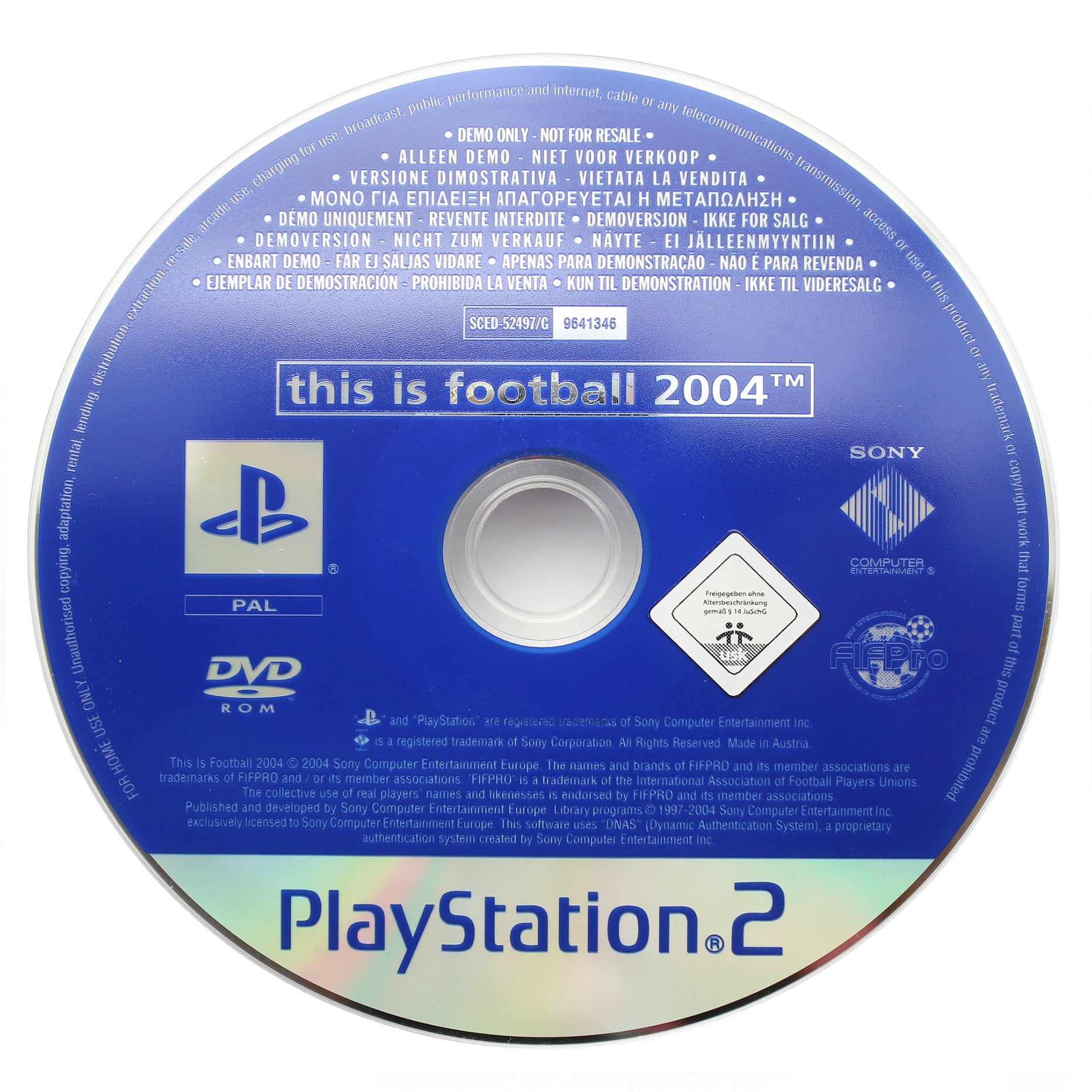 This is Football 2004 DEMO