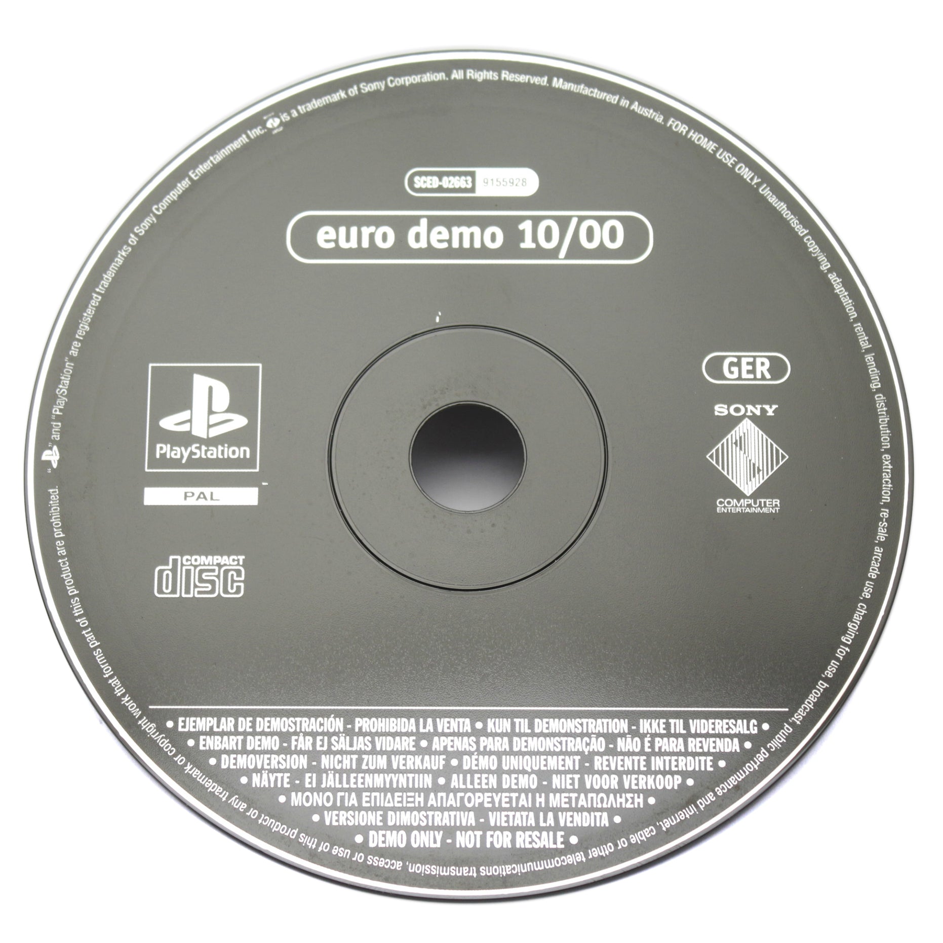 Euro Demo 10/00