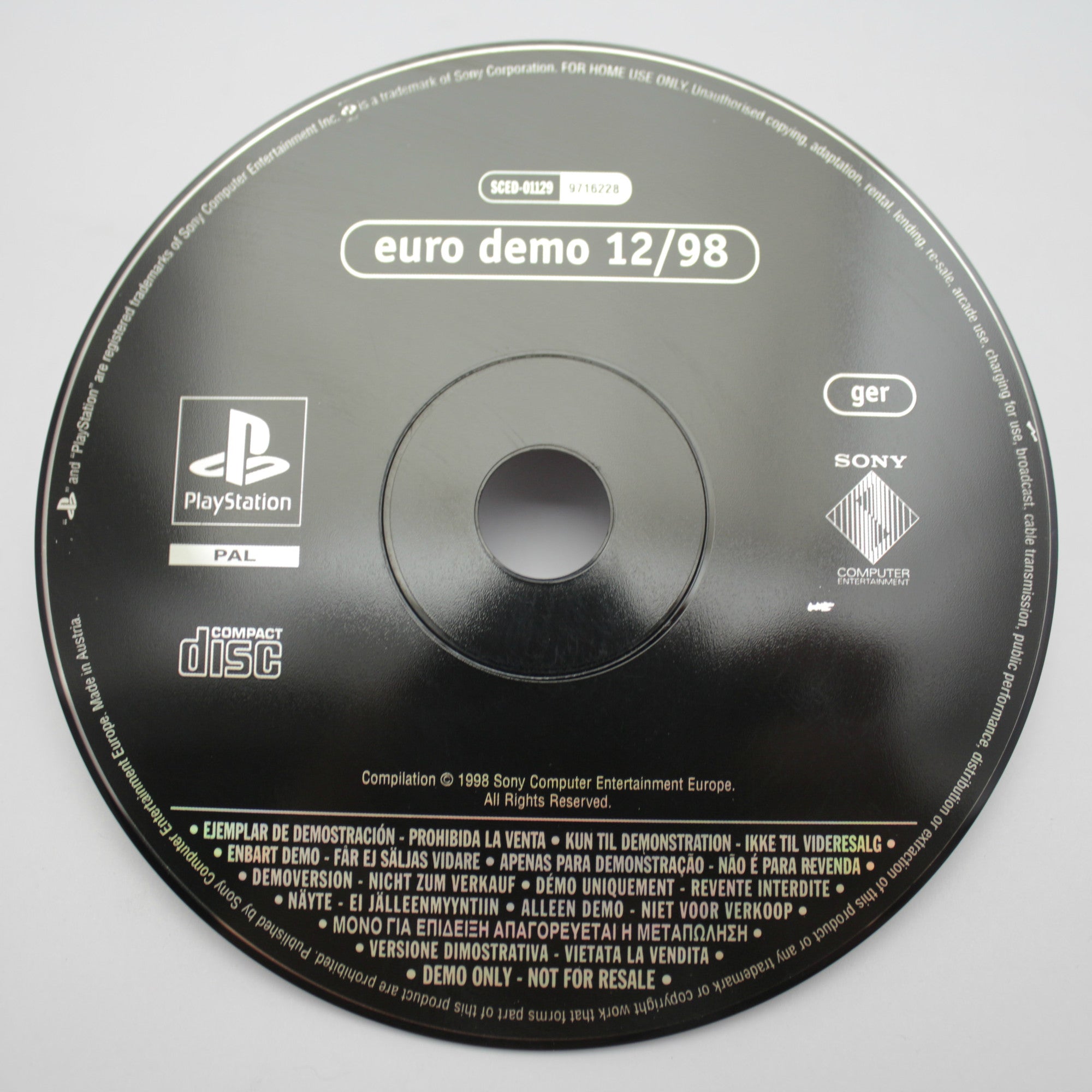 Euro Demo 12/98