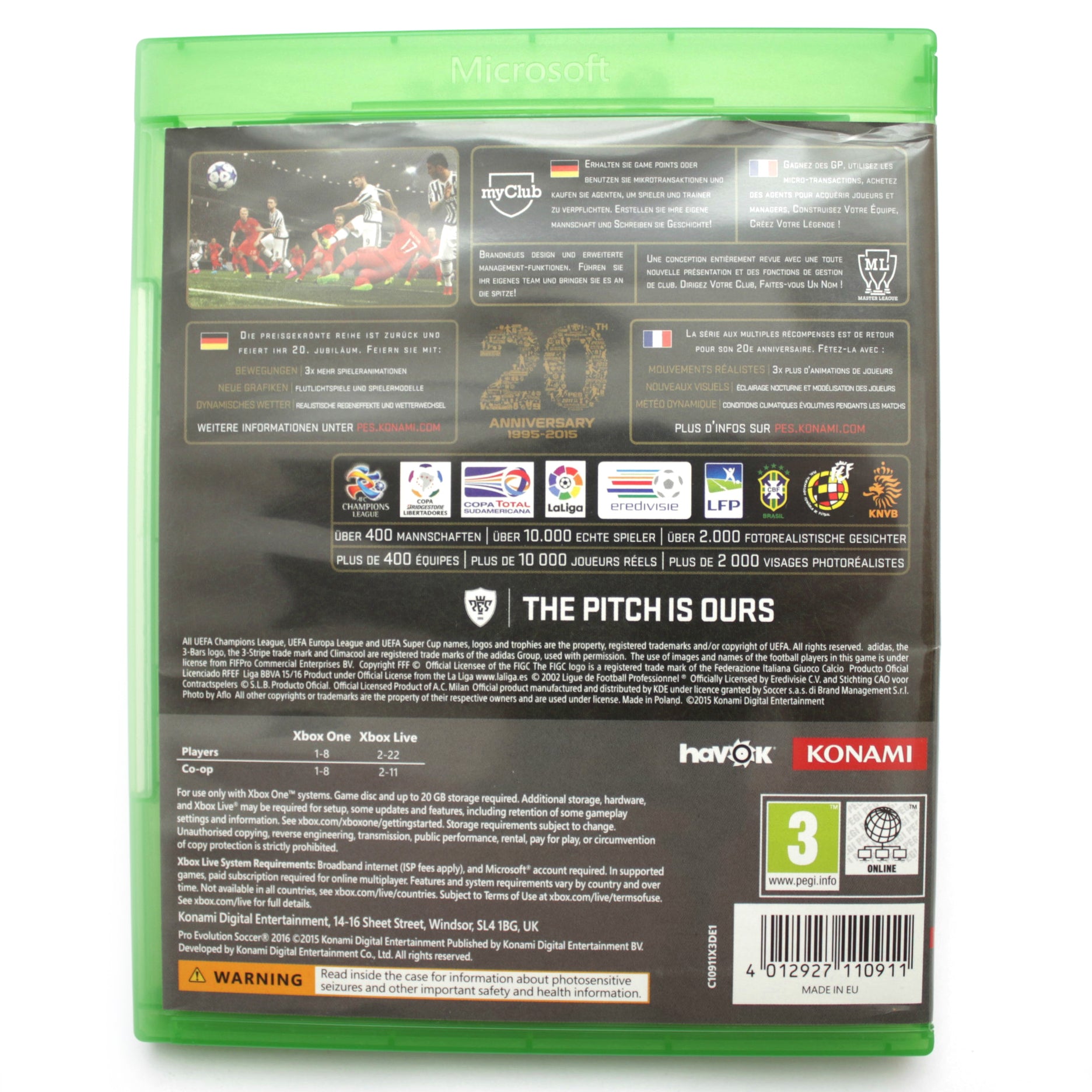 Pro Evolution Soccer 2016 (NL) — Day One Edition