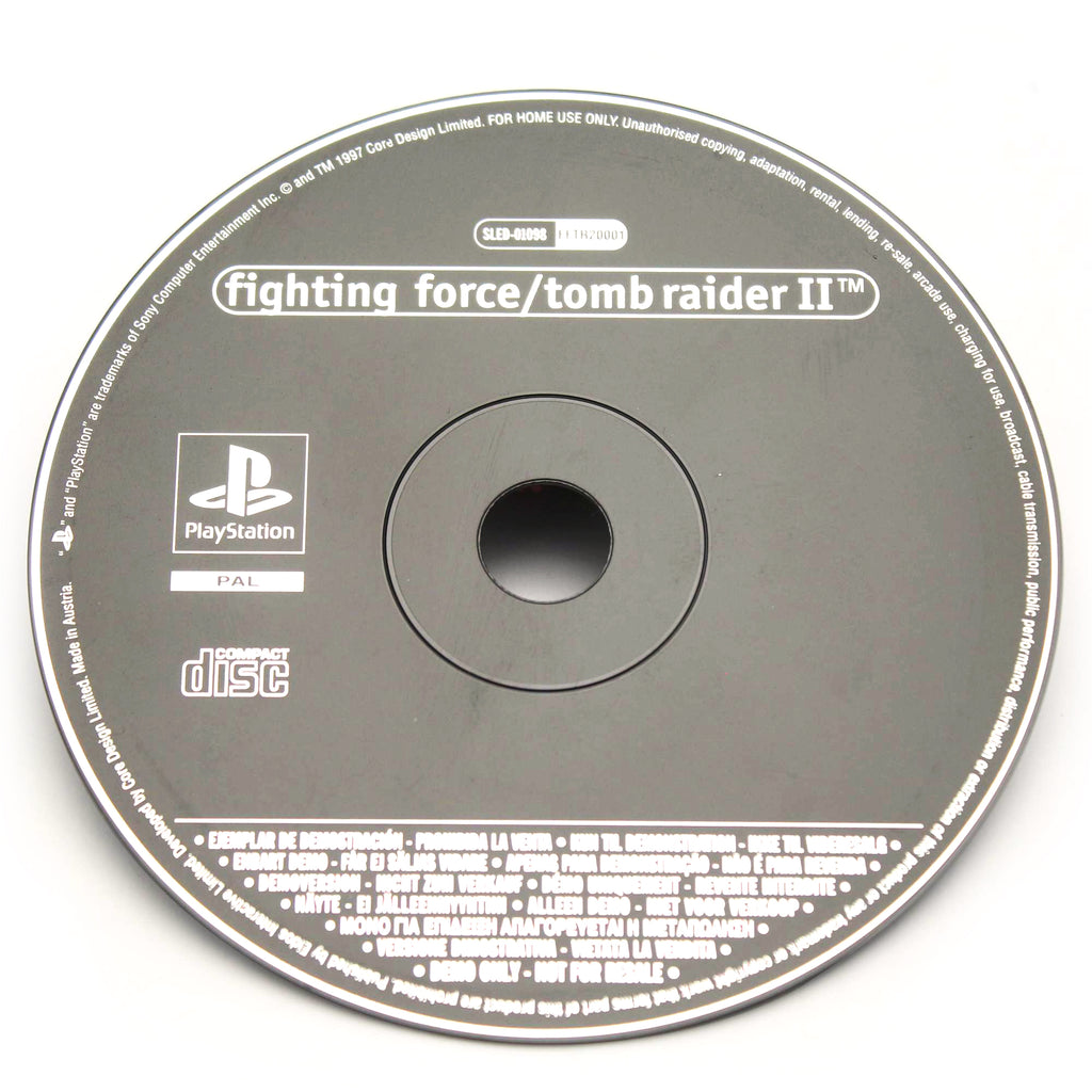 Demo CD Fighting Force /Tomb Raider