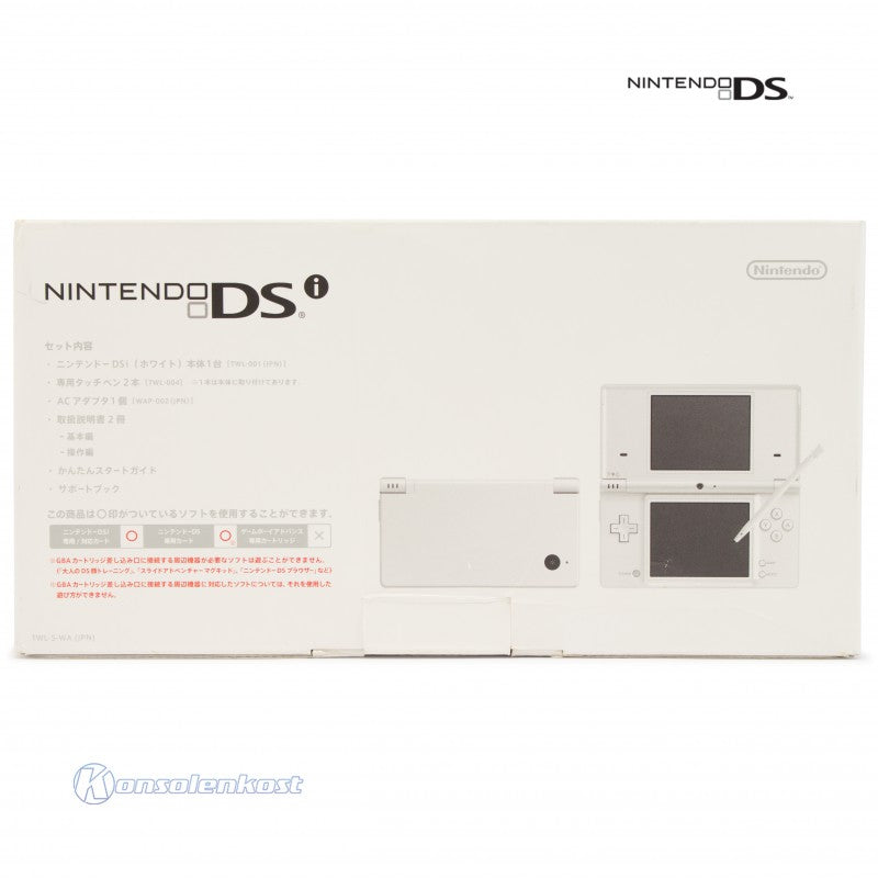 Konsole DSi weiß + Netzteil (JP)