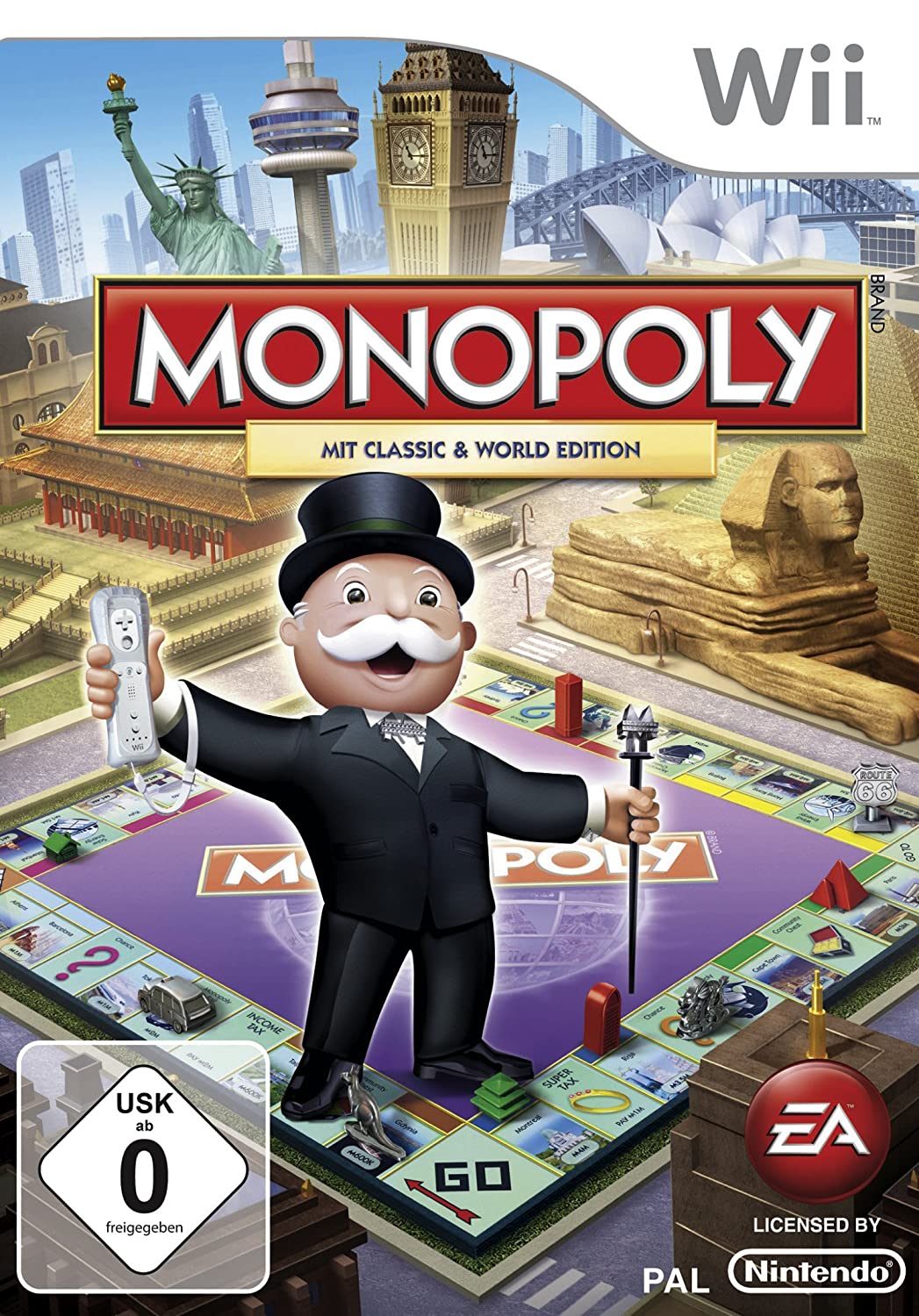 Monopoly + Classic und World Edition (DE)