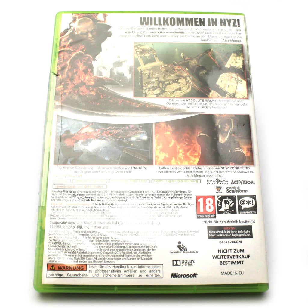 Prototype 2 Blackwatch Collector's Edition NV 1 — Big Box