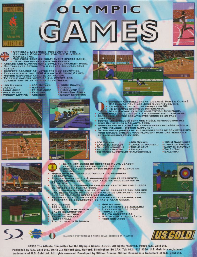 Olympic Games: Atlanta 1996 — Big Box