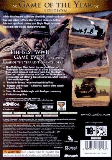 Call of Duty 2 (GB) — Game of the Year Edition