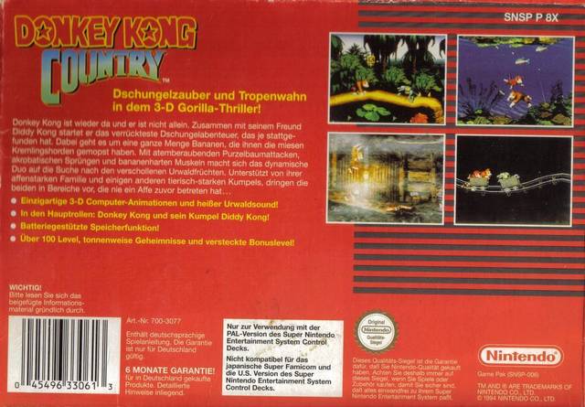 Donkey Kong Country 1 [Super Classic Serie]