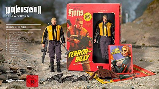 Wolfenstein II: The New Colossus (gebraucht (DE) — Collector's Edition