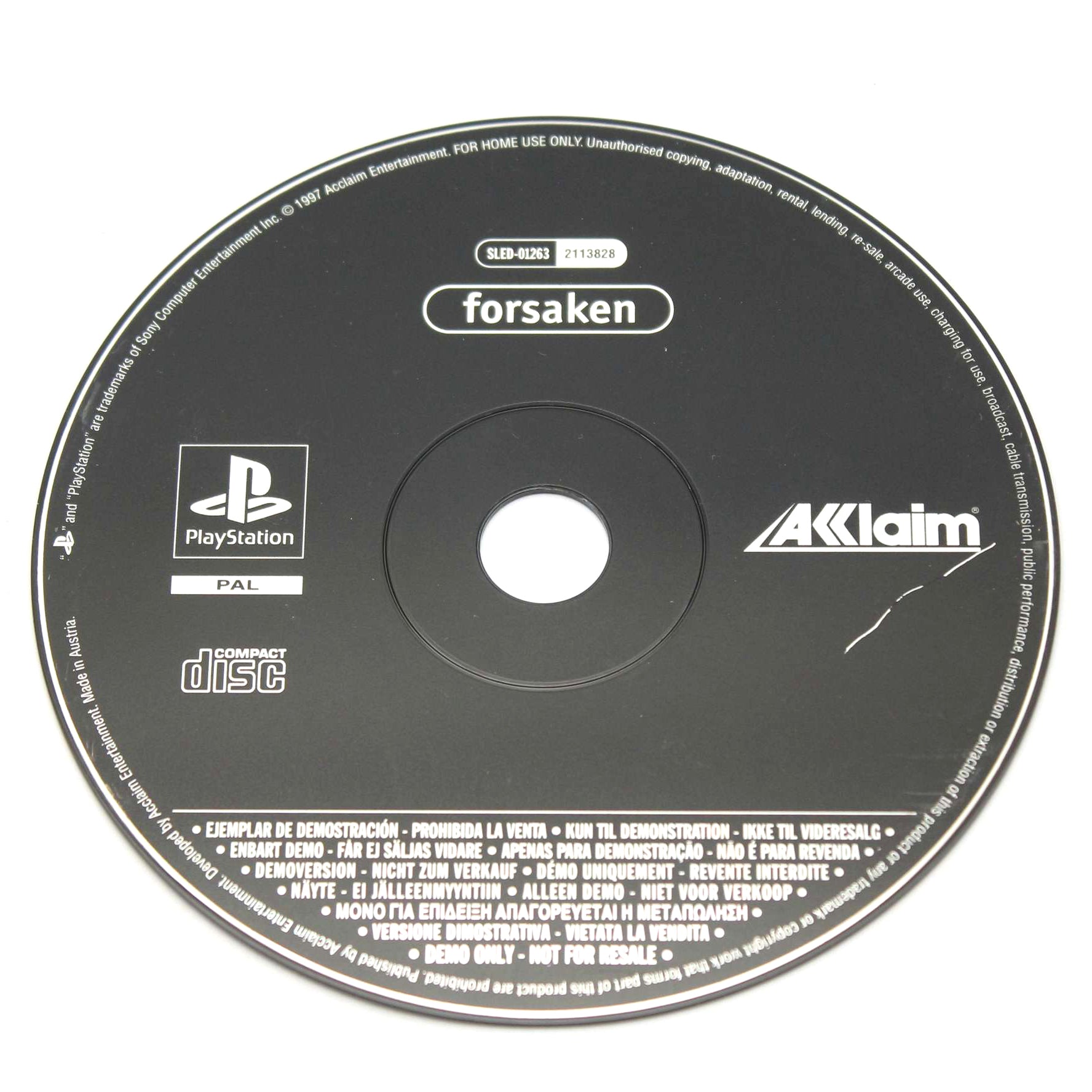 Forsaken Demo Disc