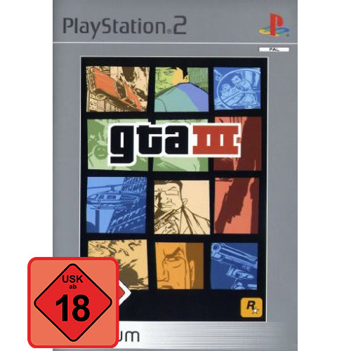 Grand Theft Auto III (DE) — Platinum