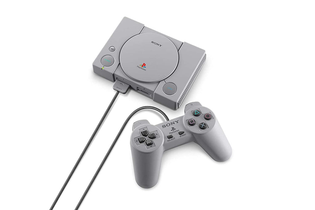 PlayStation Classic Mini Konsole + 2 Original Classic Controller + 20 Spiele (DE)