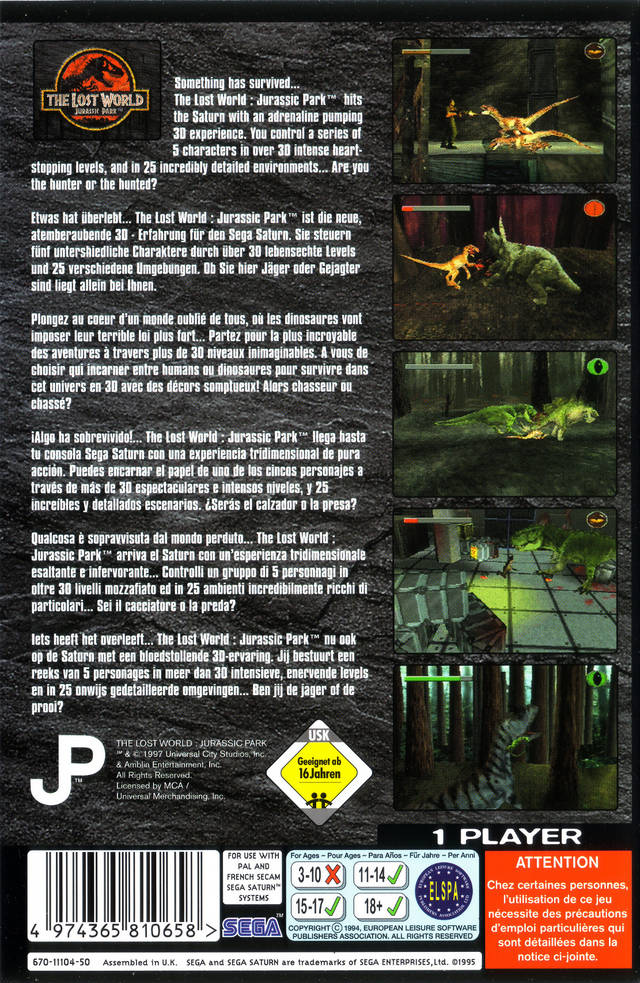 The Lost World - Jurassic Park