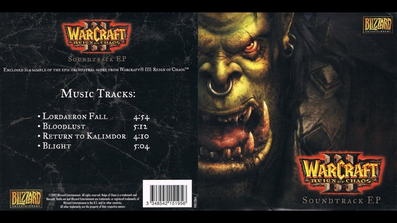 Warcraft III Reign of Chaos Soundtrack EP