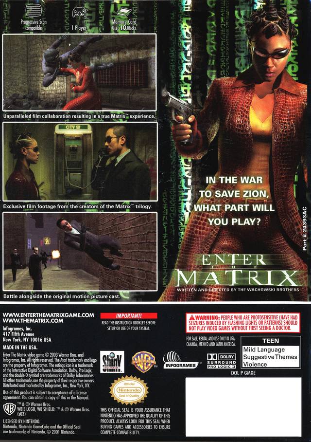 Enter the Matrix (US)