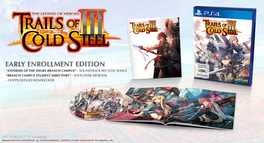 The Legend of Heroes: Trails of Cold Steel 3 Early Enrollment Edition (DE)