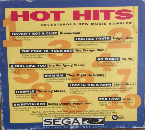 Hot Hits: Adventurous New Music Sampler
