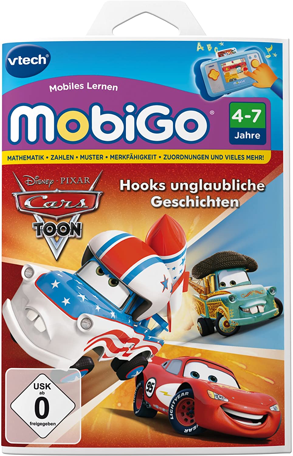Vtech MobiGo - Cars Toon - Hooks unglaubliche Geschichten [VTech]
