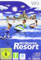 Konsole weiß + Wii Sports + Sports Resort + Wii Fit Plus + Original Remote + Balance Board + Motion Adapter