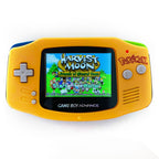 Konsole GBA Pokemon blau-gelb IPS LCD Display Mod