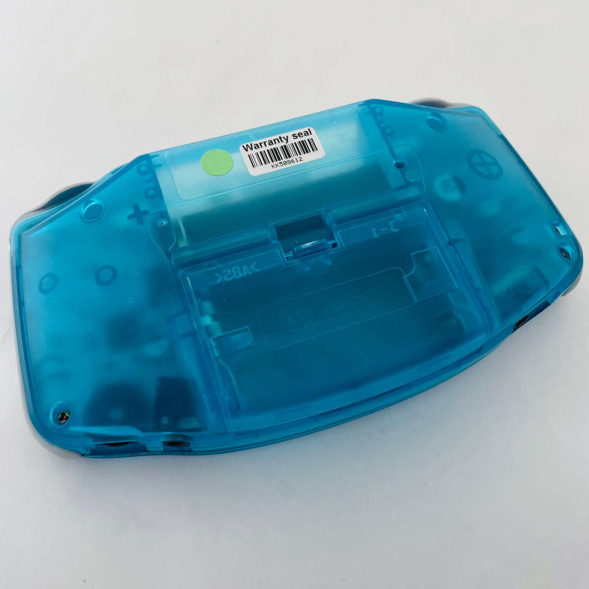 Konsole GBA hellblau-transp. IPS LCD Display MOD