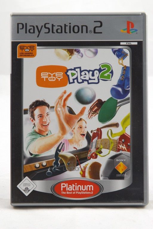 Eye Toy Play 2 (DE) — Platinum