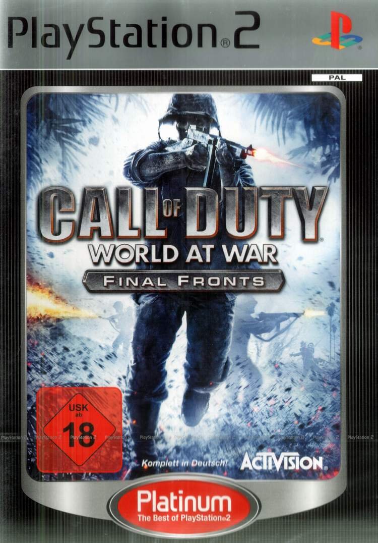 Call of Duty: World at War Final Fronts (DE) — Platinum