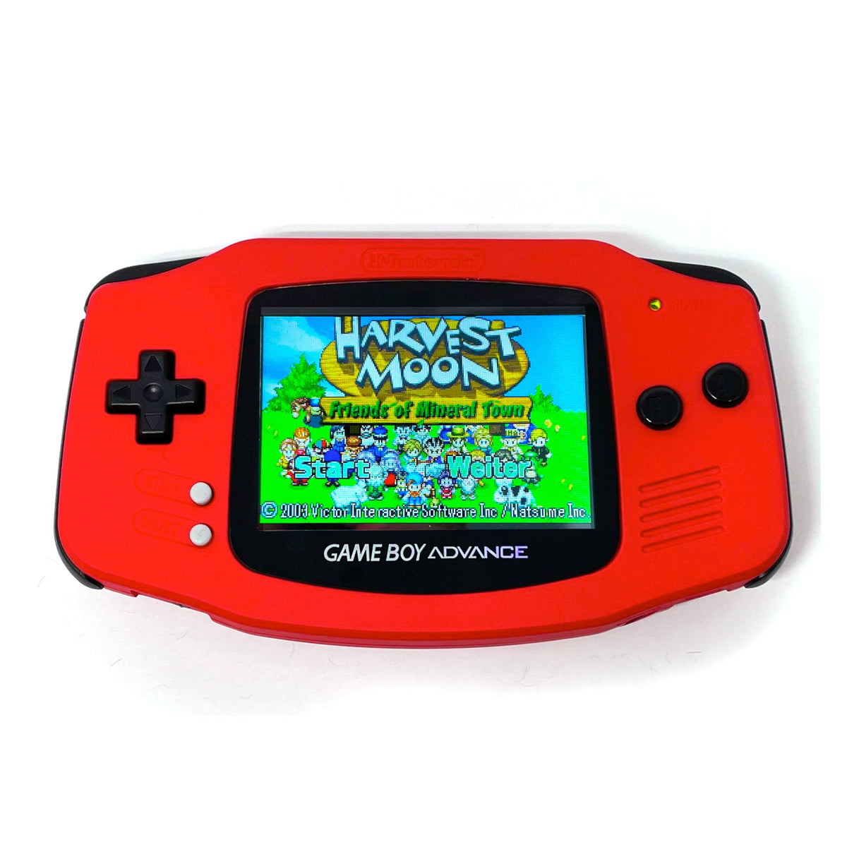 Konsole rot IPS LCD Display Mod [RetroSix]