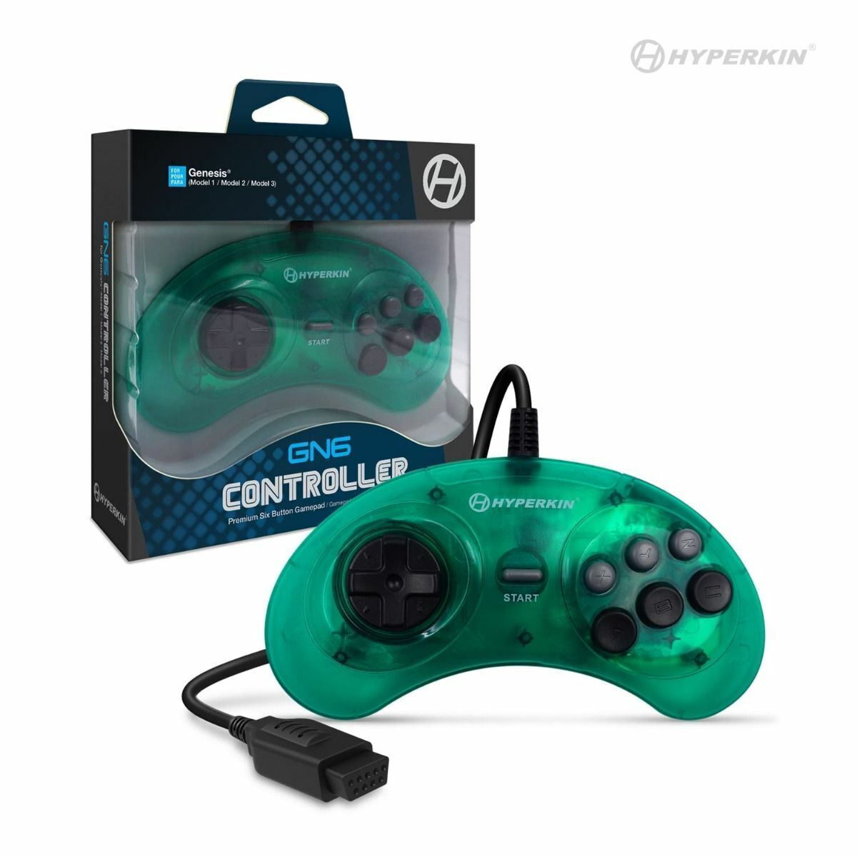 Controller GN6 Premium Clear Green [Hyperkin]