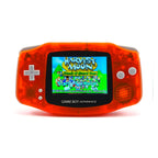 Konsole Classic DMG-01 orange-transp. IPS V5 LCD Display Mod