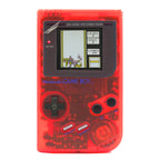 Konsole Classic DMG-01 rot-transparent IPS V5 LCD Display Mod mit USB-C Akku
