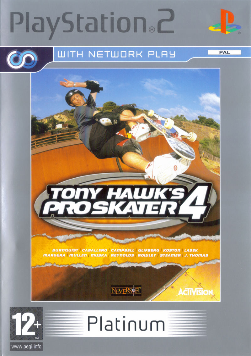Tony Hawk's Pro Skater 4 (GB) — Platinum