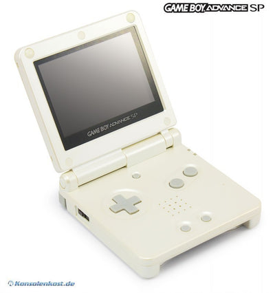 Konsole GBA SP Final Fantasy Tactics Pearl White Edition + Netzteil (JP)