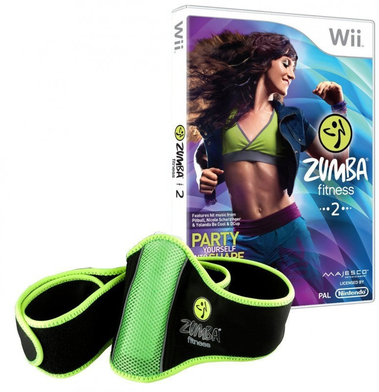 Zumba Fitness 2: Party yourself into Shape + Fitness-Gürtel (GB) — Big Box