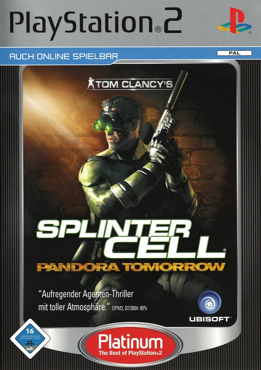Splinter Cell: Pandora Tomorrow (DE) — Platinum