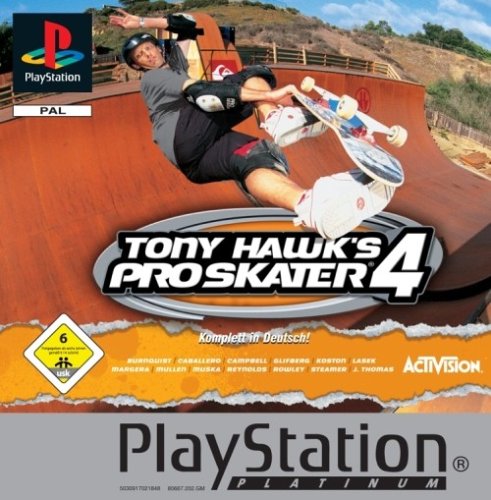 Tony Hawk's Pro Skater 4 (DE) — Platinum