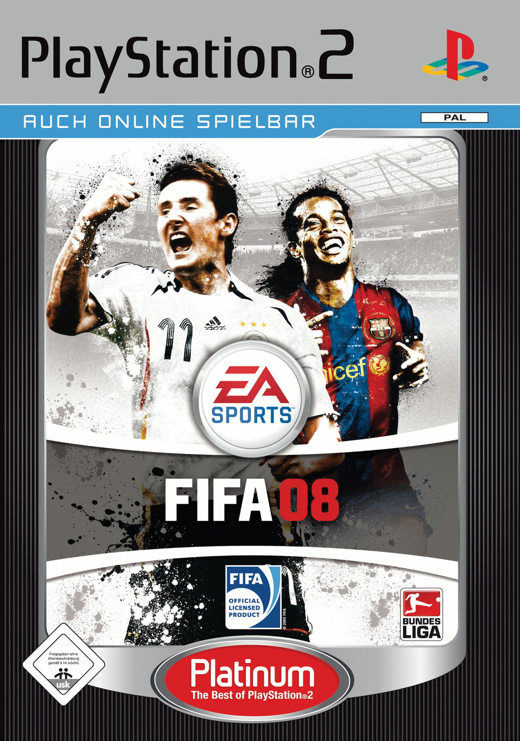 FIFA 08 (DE) — Platinum